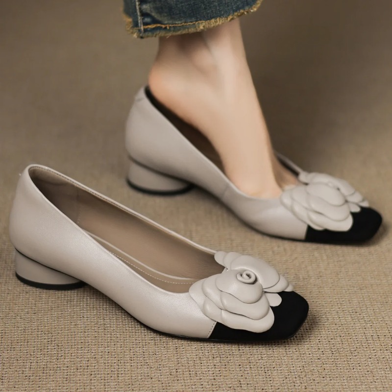 Women Shoes With Heels - Damskie czółenka plus size 34-41 z