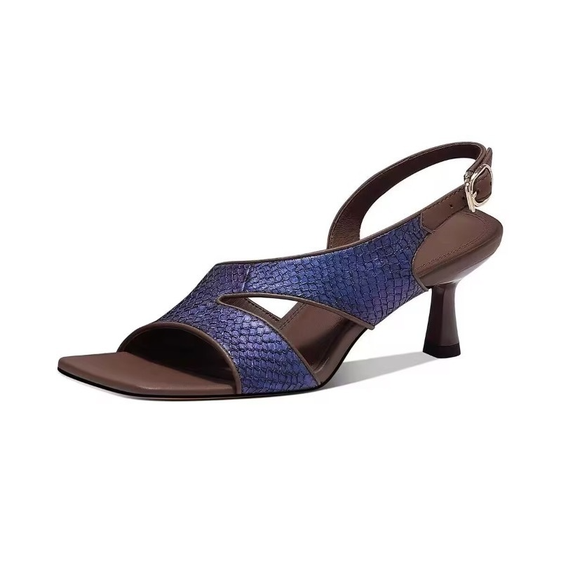 Strappy Heeled Sandals - Nowe sandały na wysokim obcasie dla