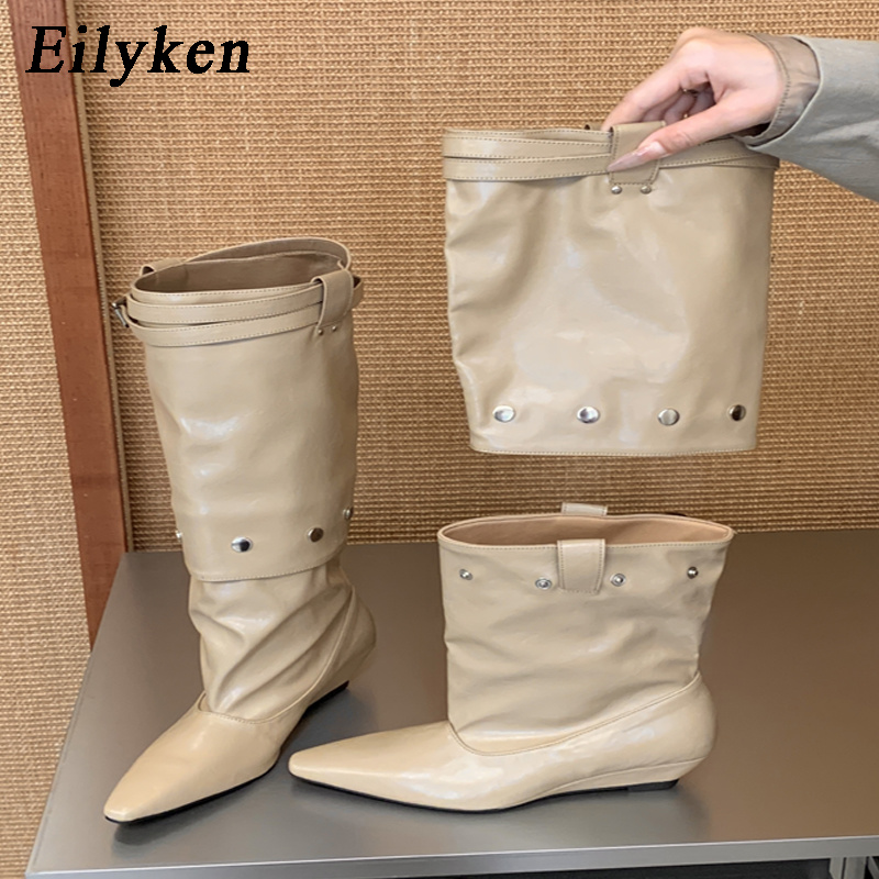 Wedge Heeled Sneaker - Eilyken Nowe Modne Damskie Kozaki za