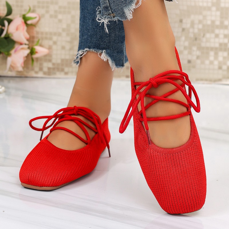 Women Shoes With Heels - Francuskie baleriny Mary Jane 2026, letnie,