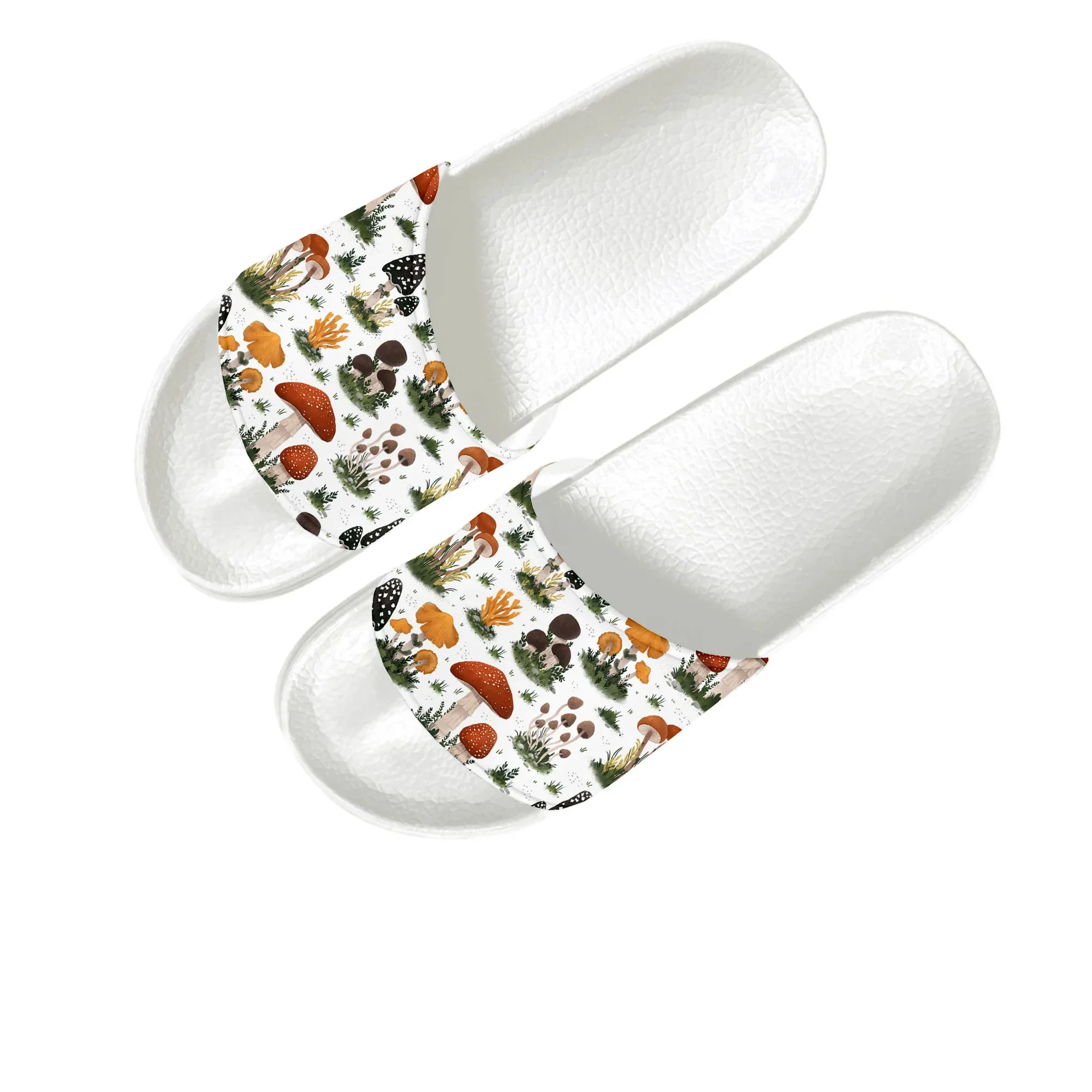 Women Shoes Made In Italy - Psychedeliczne kapcie w kształcie grzybów, idealne