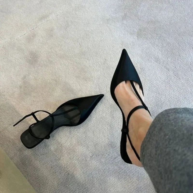 Women Shoes With Heels - Buty damskie seksowne sandały z ostrym