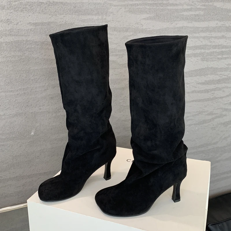 Eilyken Winter Street Style Ro – High Knee Heel Boots recenzja i cena