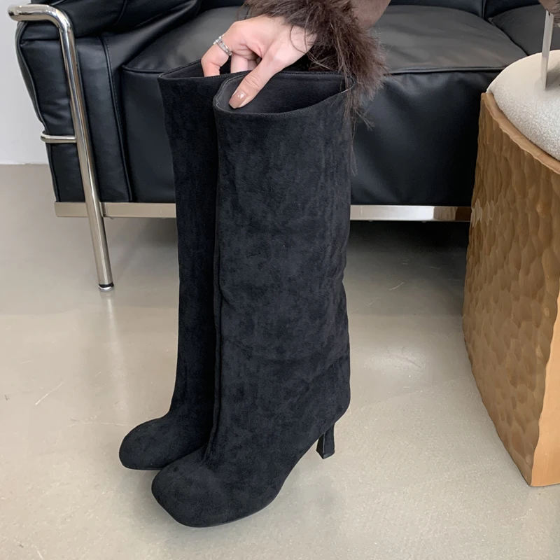 Eilyken Winter Street Style Ro – High Knee Heel Boots recenzja i cena