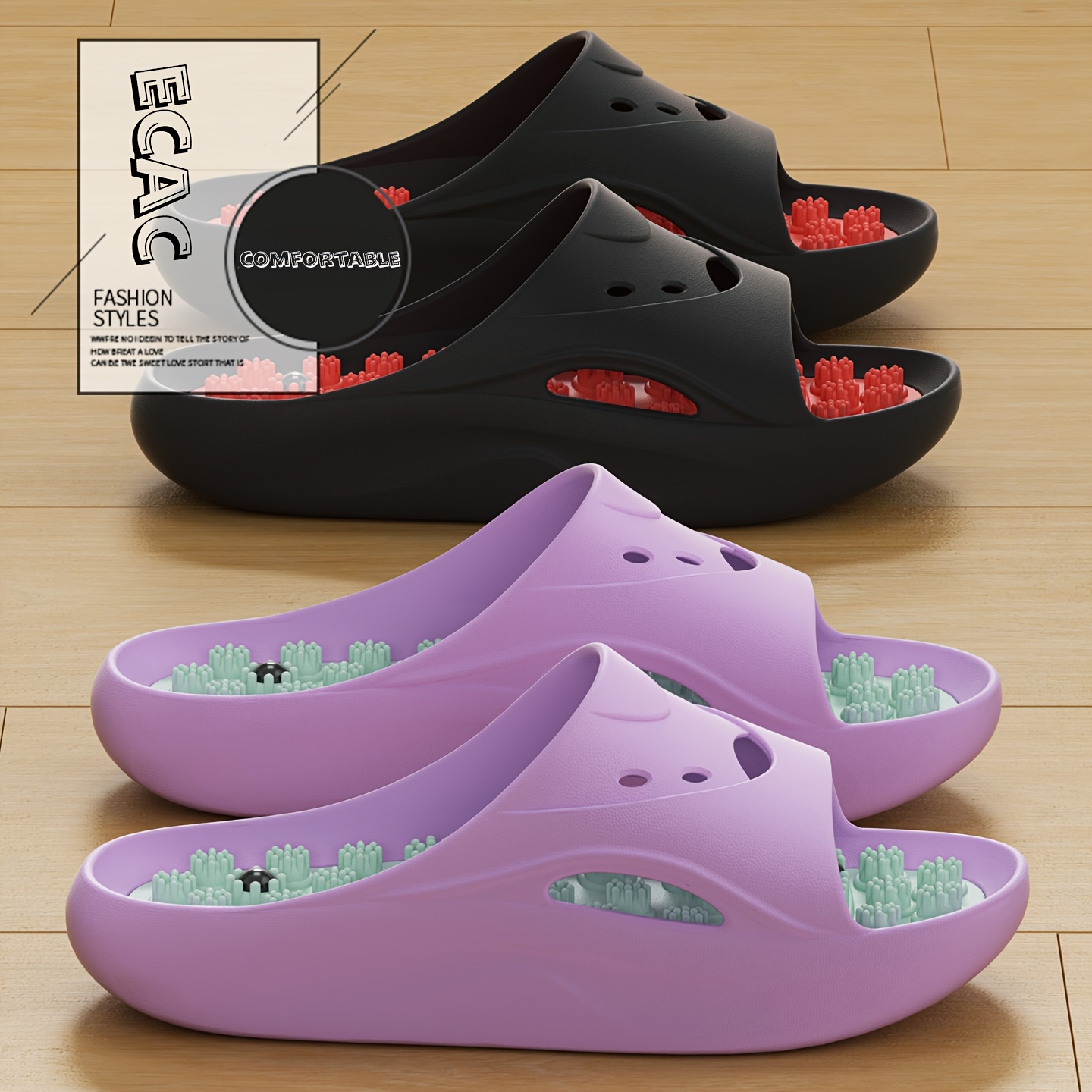 Damskie Męskie Klapki Masujące – Women Shoes Size To Men recenzja i cena
