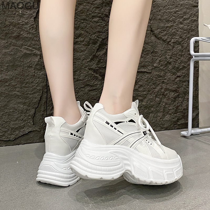 Damskie sneakersy na platformi – Women Shoes Store recenzja i cena