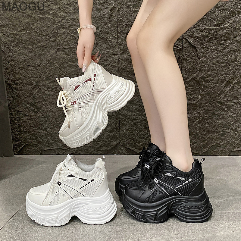 Damskie sneakersy na platformi – Women Shoes Store recenzja i cena