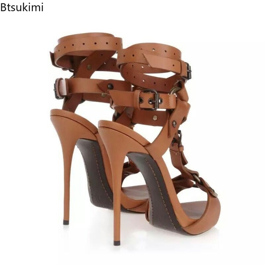 Seksowne sandały gladiatorki z – Strappy Heeled Sandals recenzja i cena