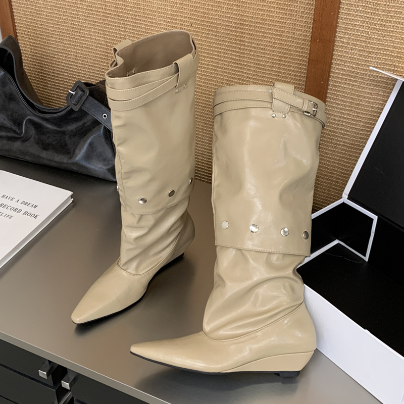 Eilyken Nowe Modne Damskie Koz – Wedge Heeled Sneaker recenzja i cena