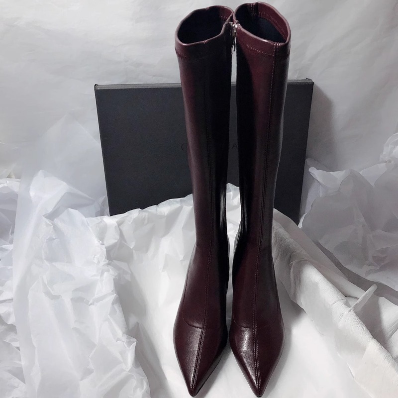 Jesienne, modne botki na szpil – High Knee Heel Boots recenzja i cena