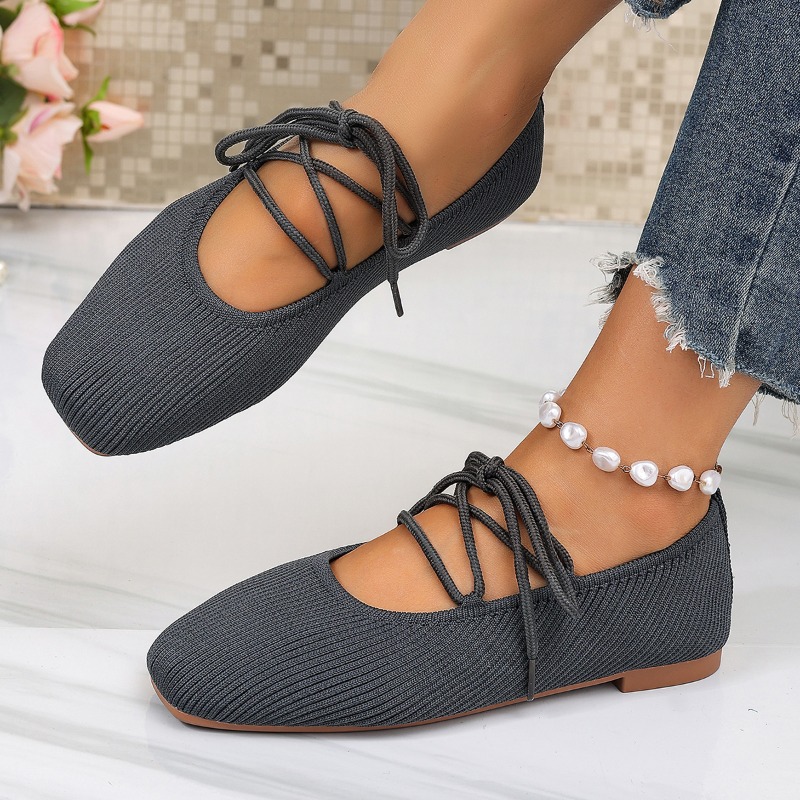 Francuskie baleriny Mary Jane  – Women Shoes With Heels recenzja i cena