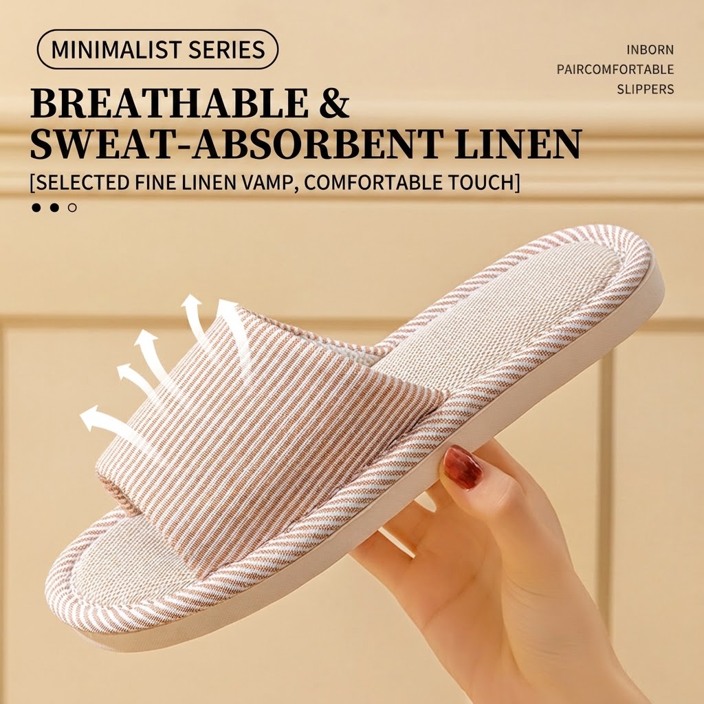 Oddychające lniane kapcie dams – Women Shoes Size To Men recenzja i cena
